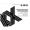 KAWAI KX2000 Owners Manual