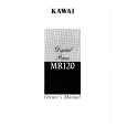 KAWAI MR120 Owners Manual