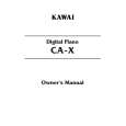 KAWAI CAX Owners Manual
