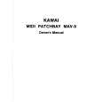 KAWAI MAV8 Owners Manual