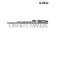 KAWAI R50E Owners Manual
