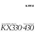 KAWAI KX330 Owners Manual