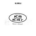 KAWAI K4R Owners Manual