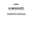 KAWAI K5000R Owners Manual