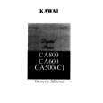KAWAI CA600 Owners Manual