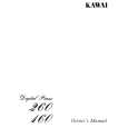 KAWAI 260 Owners Manual