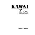 KAWAI Z1000 Owners Manual
