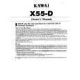 KAWAI X55D Owners Manual