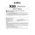 KAWAI X20 Owners Manual