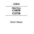 KAWAI CA970 Owners Manual