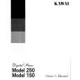 KAWAI 250 Owners Manual