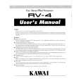 KAWAI RV4 Owners Manual