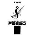 KAWAI FS630 Owners Manual