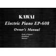 KAWAI EP608 Owners Manual